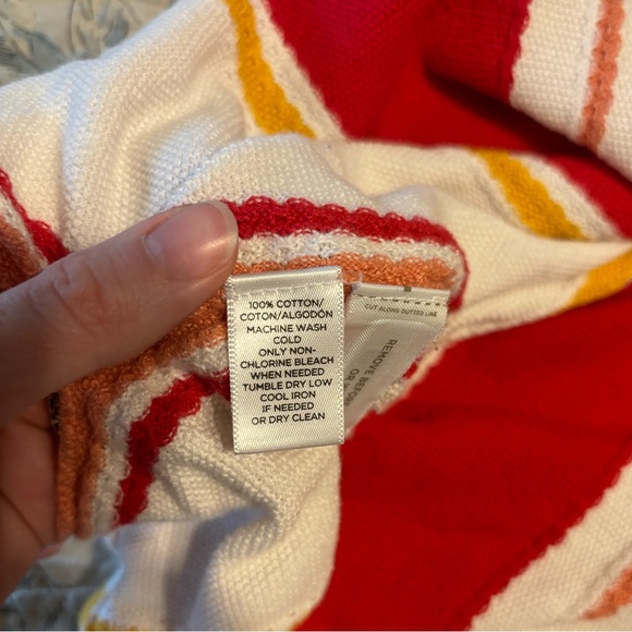 LOFT 100% Cotton Boho Top - Picture 3 of 3